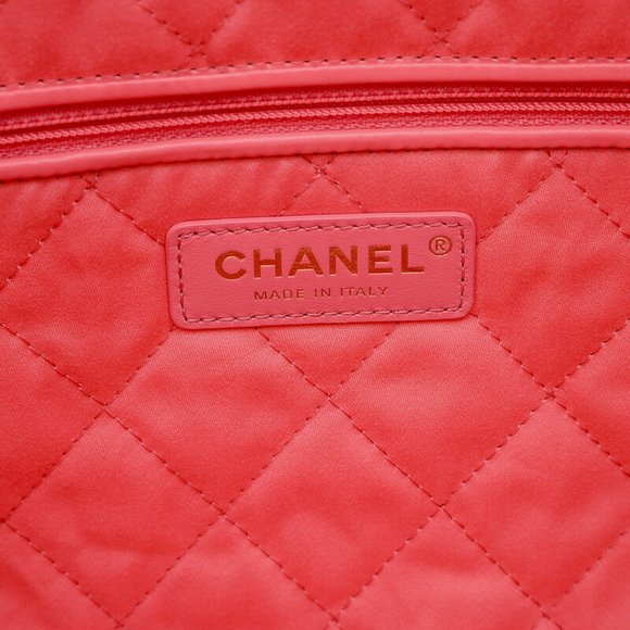 CHANEL 22 Small Chain Shoulder Bag Calfskin Pink AS3260 - Picture 7 of 9